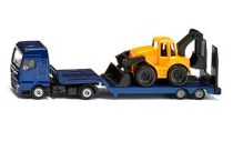 MAN Truck with Backhoe Loader