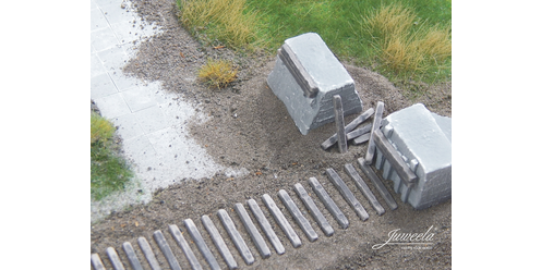 Vangrail wegdek - 1:72