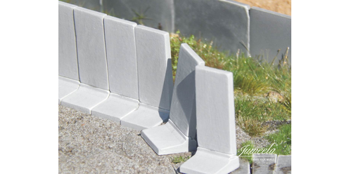 Betonnen L-stenen - 32 stuks